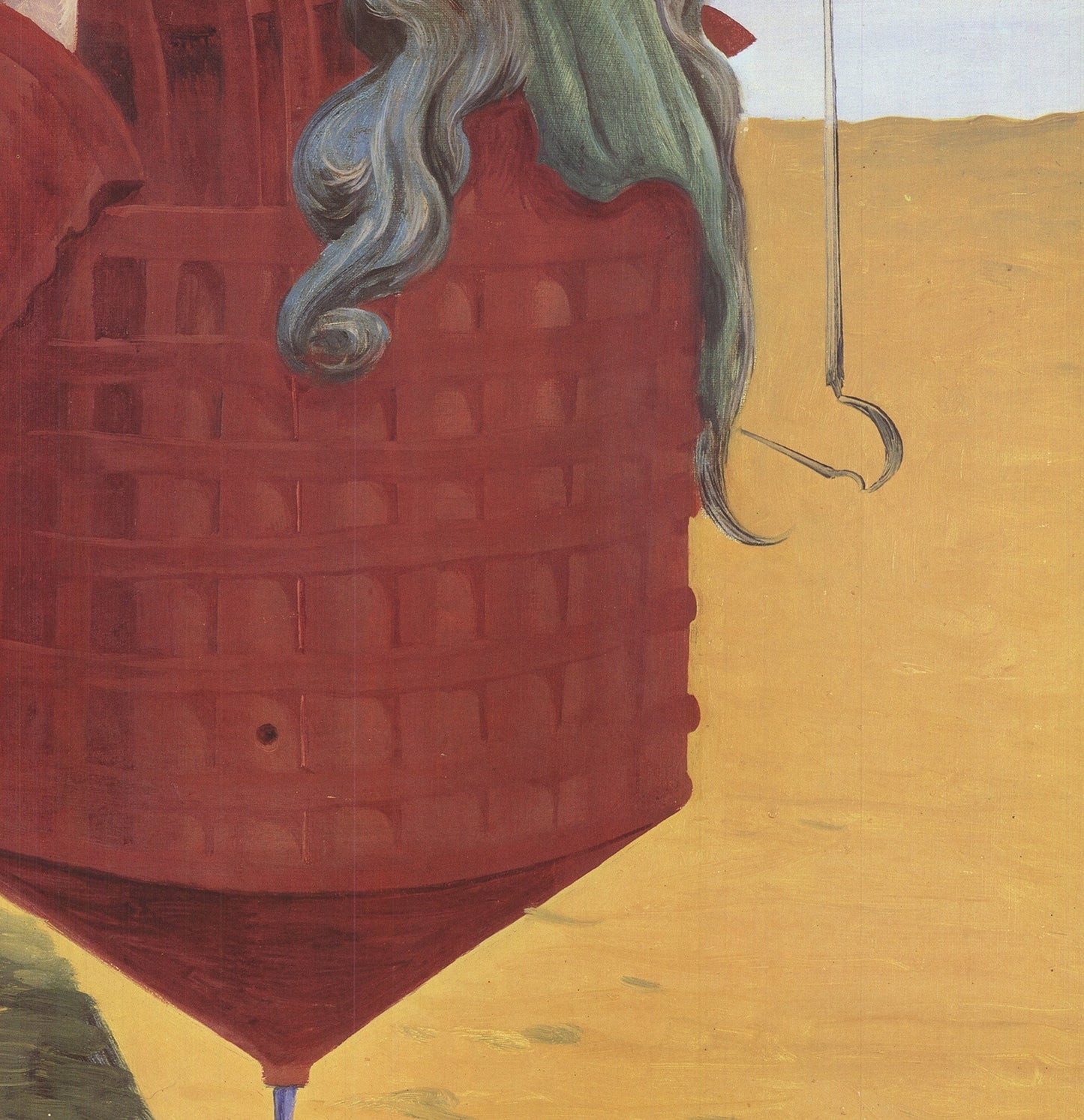 Max Ernst Ubu " Poster Surrealism Yellow, Multicolor
