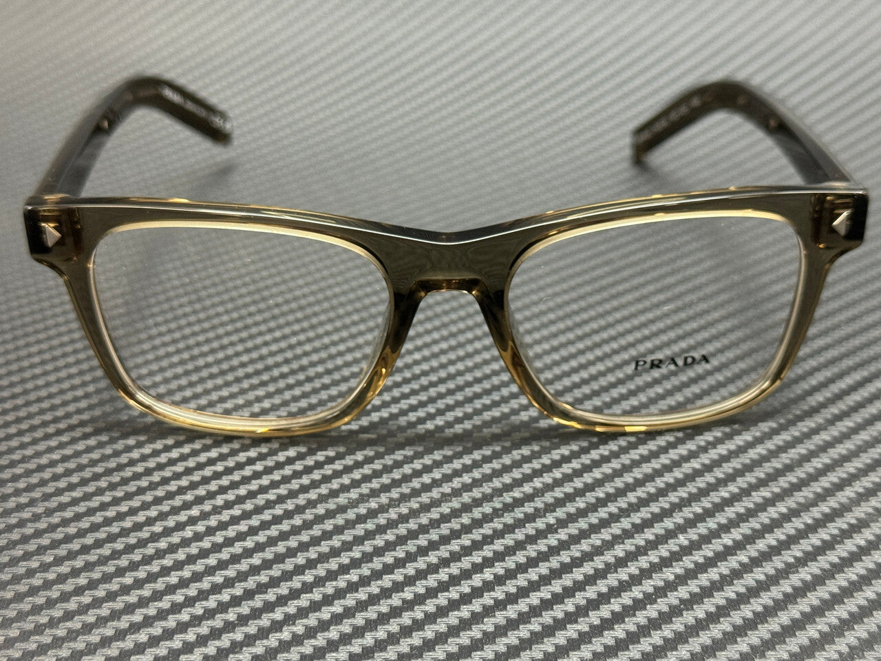 Prada Pr A13V 18T1O1 Transparent Brown Men'S 54