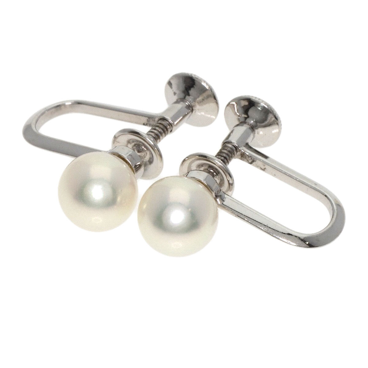 Mikimoto Necklace Pearl Pearl Earring 2-Piece
