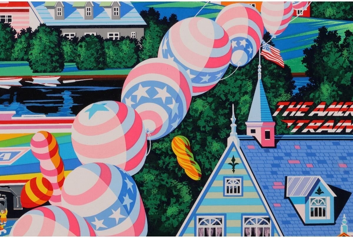 Hiro Yamagata Signed Original Silkscreen Print