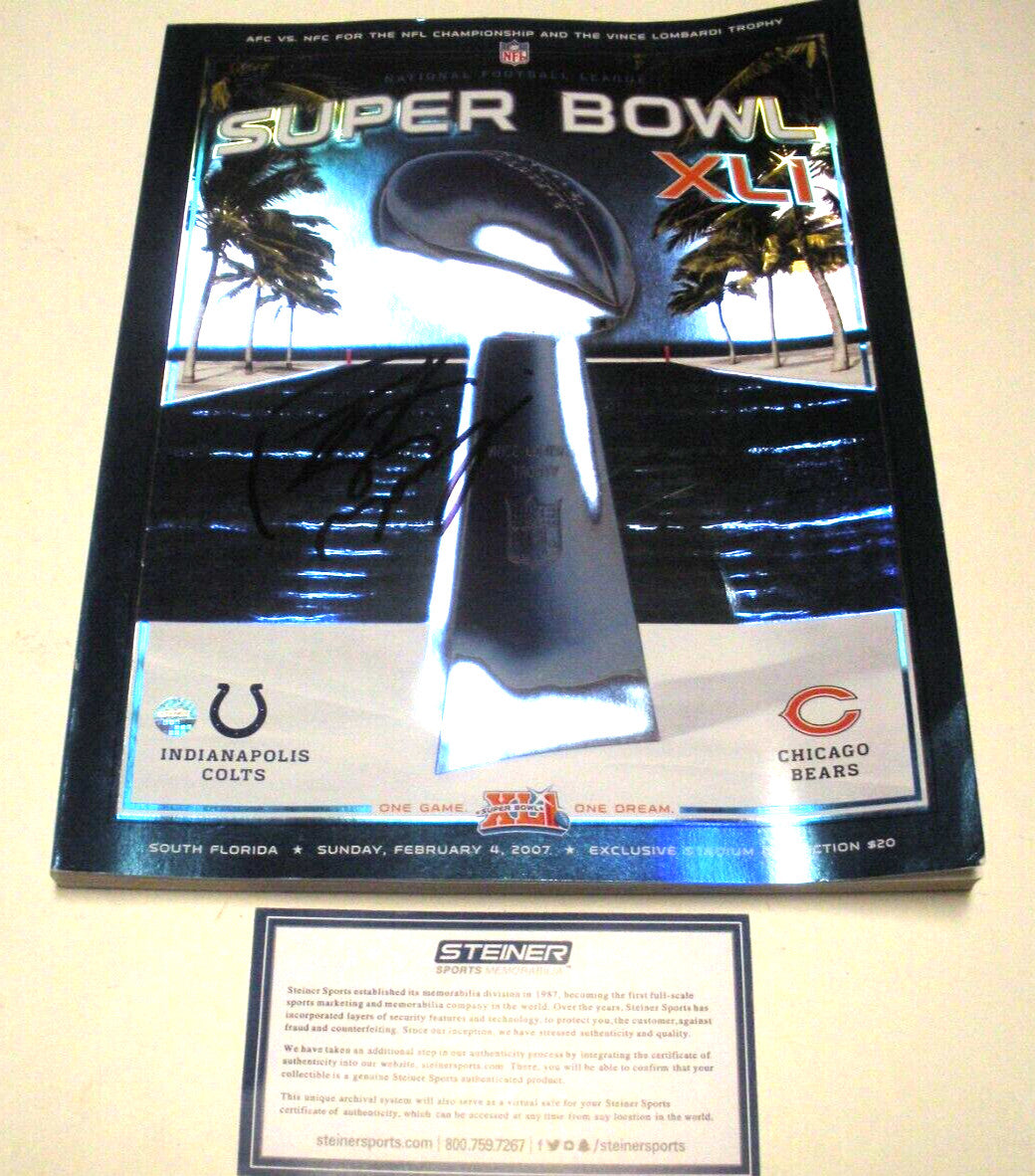Peyton Manning Indianapolis Colts Sb Champs