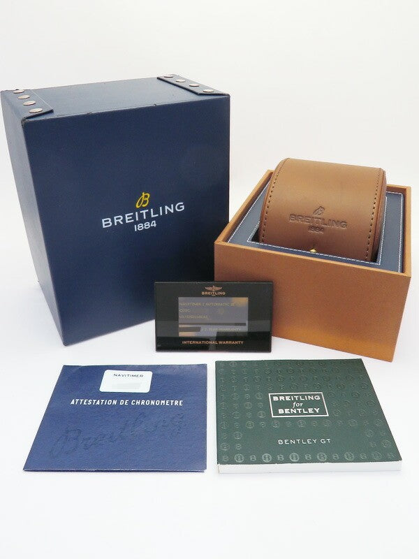 Breitling Navitimer Automatic 38 U17325 Silver Men'S Used Watch #71014