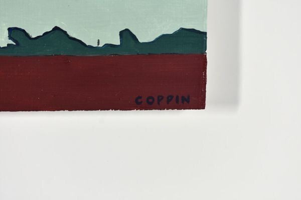 Fred Coppin 2020 Original Painting Oil On Panel Signed Framed Stairway Of Dreams