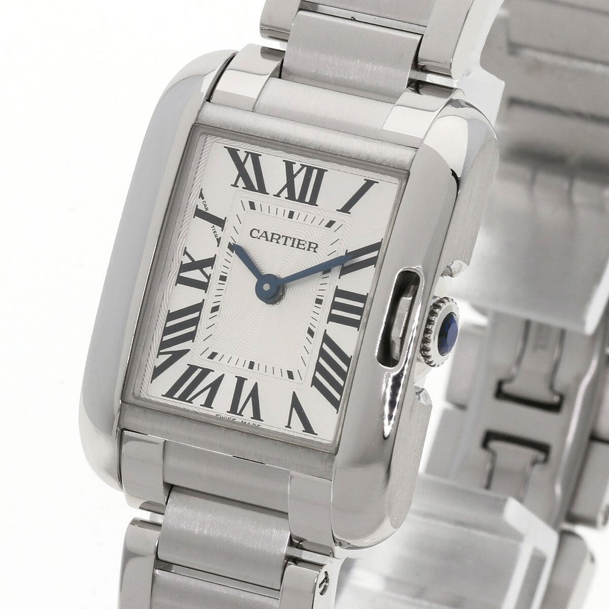 Cartier Tank Anglaise Sm Watches W5310022 Stainless Steel/Stainless Steel Ladies