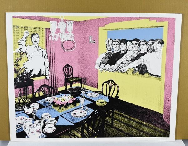 Erro (Gudmundur Gudmundsson) Original Silkscreen Serigraph Signed Pop Art