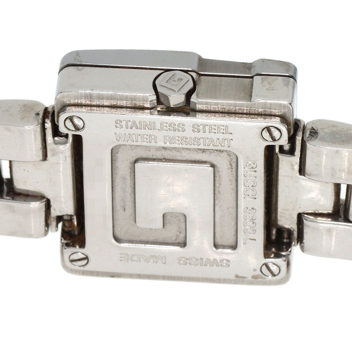 Gucci G Square Watches 3600L Stainless Steel/Stainless Steel Ladies