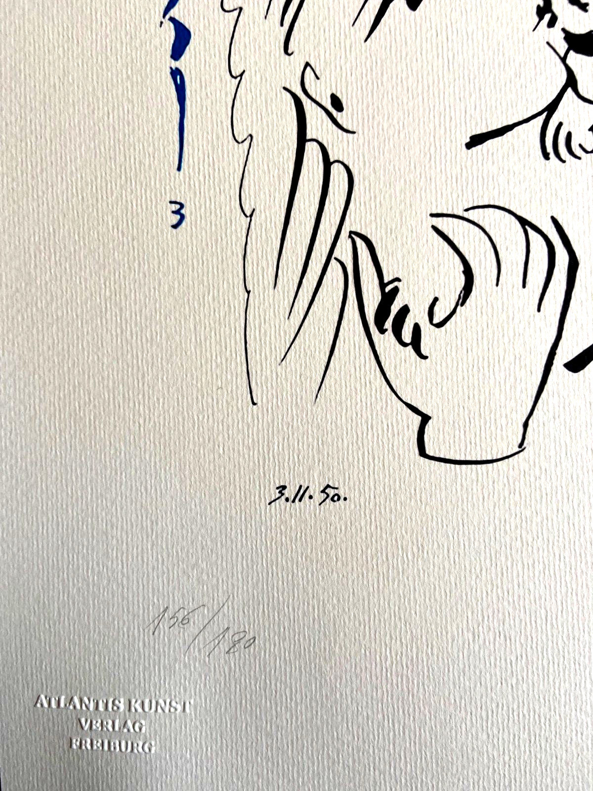 Pablo Picasso Lithograph Coa Signed By Hand