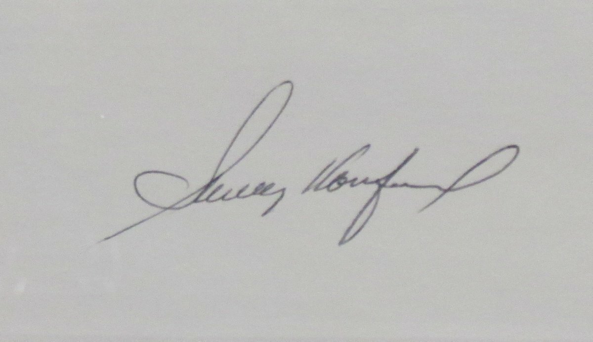 Sandy Koufax Dodgers Signedautographed Framed 3X5