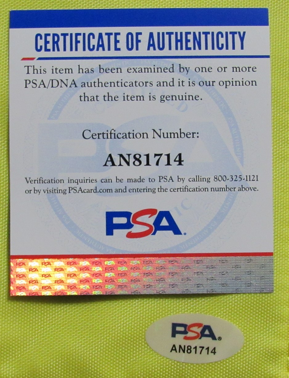 Mark O'Meara Signed/Autographed Yellow 2011 Masters Pin Flag Psa/Dna 190224