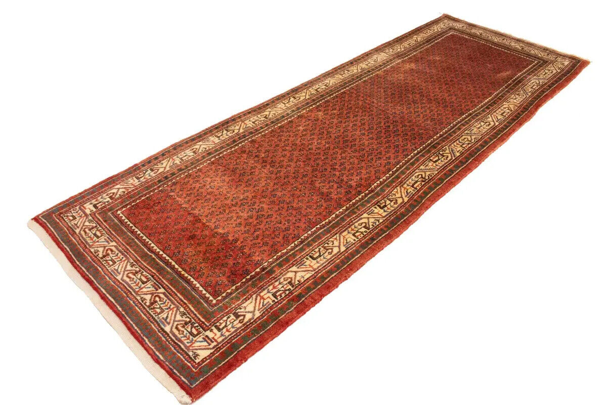 Semi-Antique Oriental Runner Rug Tribal Allover