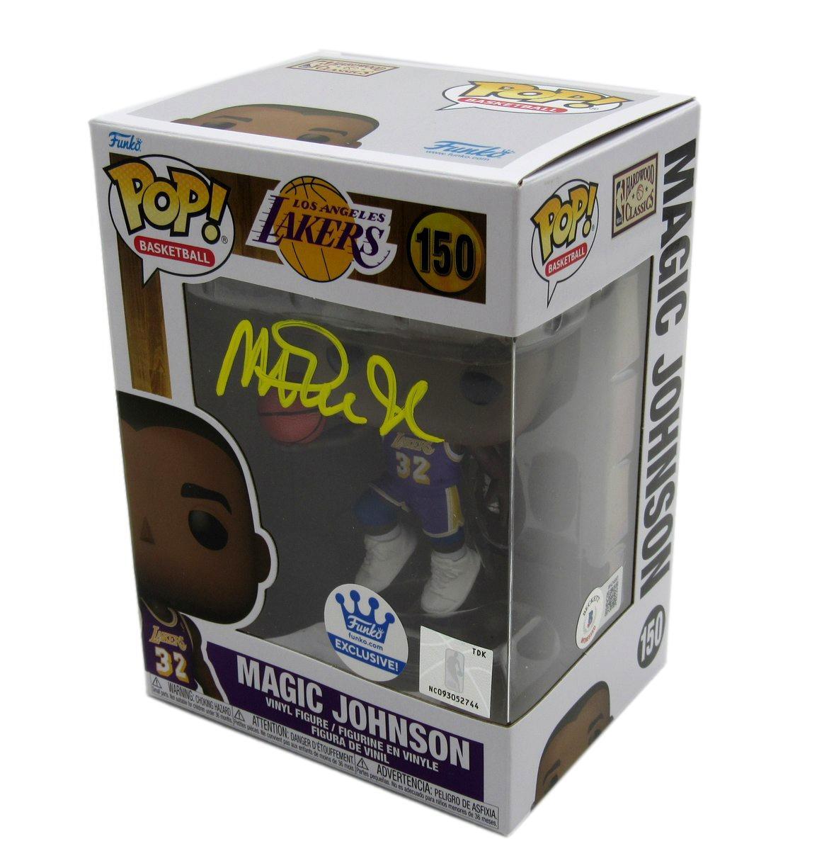 Magic Johnson Autographed Funko Pop! #150