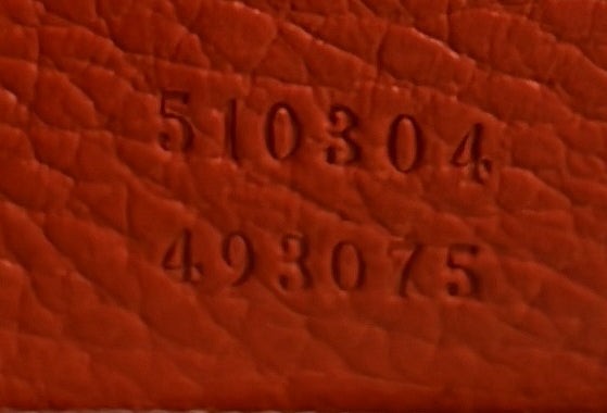 Gucci Interlocking Shoulder Bag Leather Small