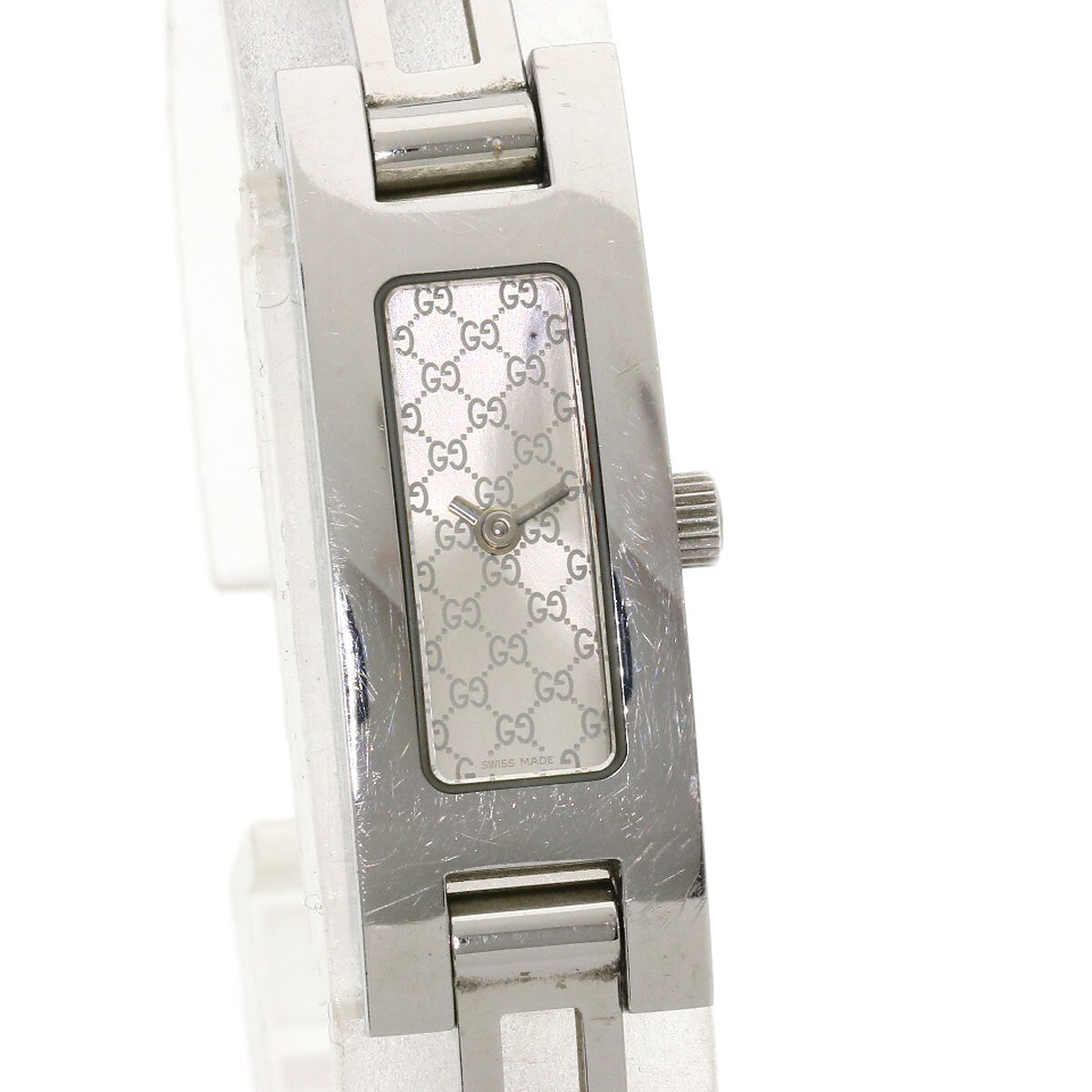Gucci Square Face Watches 3900L Stainless Steel/Stainless Steel Ladies