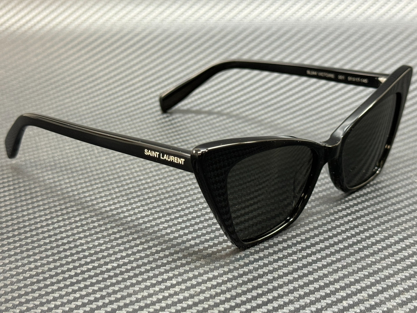 Saint Laurent Sl 244 Victoire 001 Black Cat Eye