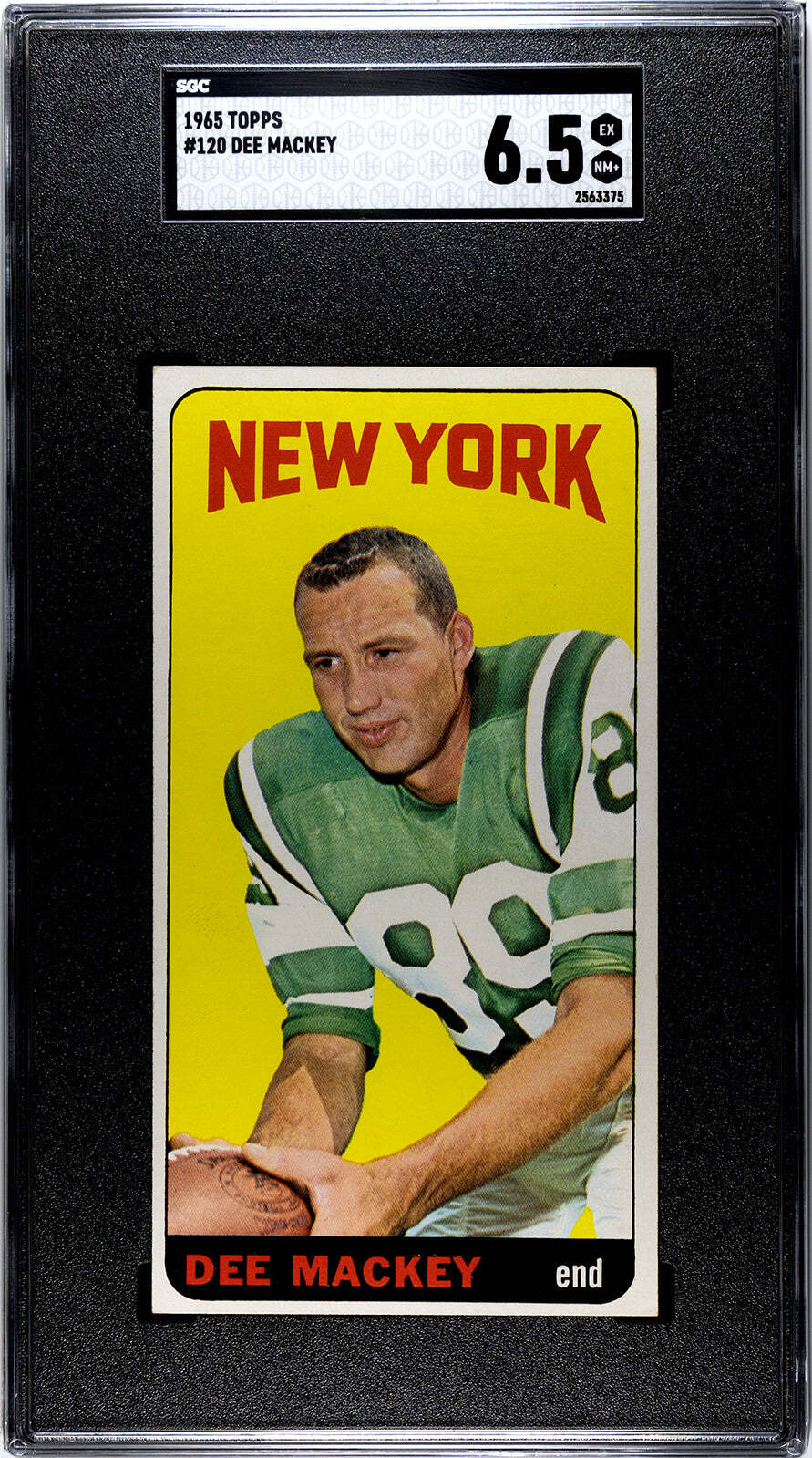 Dee Mackey 1965 Topps #120 Sgc 6.5