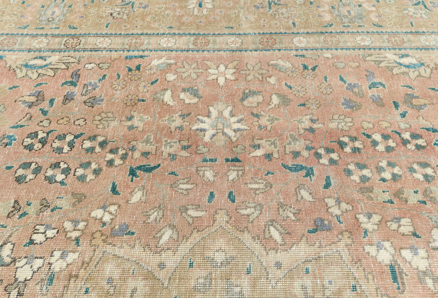 Extra Large Antique Distressed Vintage Oriental