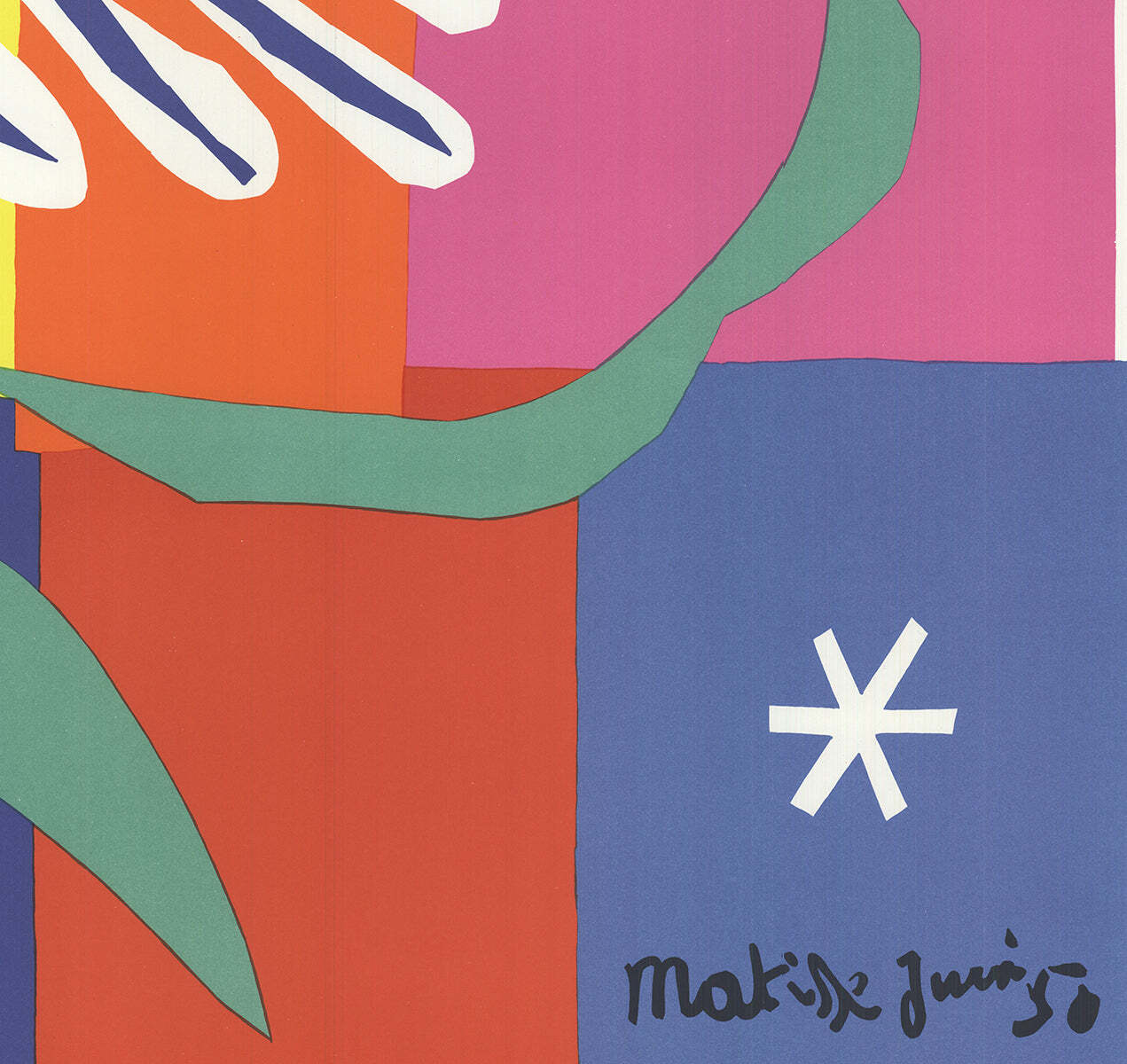 Henri Matisse Creole Dancer " Lithograph Modernism Multicolor