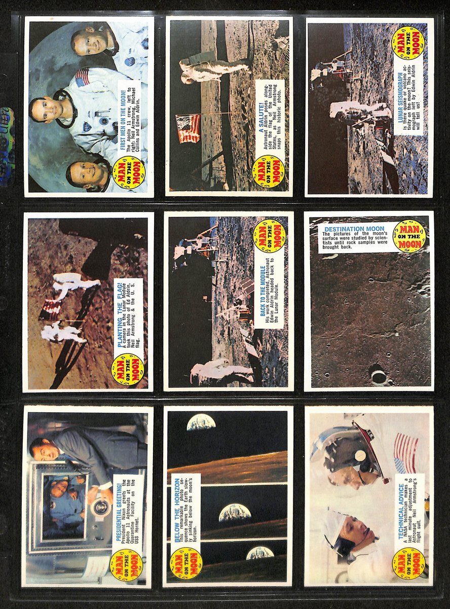 1969-1970 Man On The Moon Complete (1-99) Card
