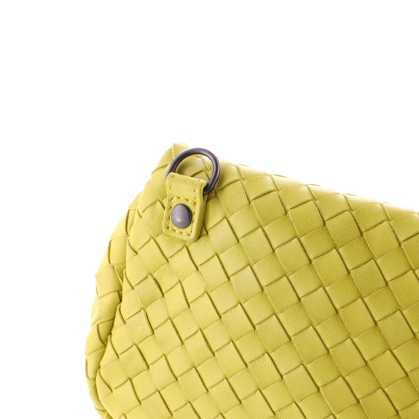 Bottega Veneta Expandable Chain Crossbody Bag Intrecciato Nappa Small