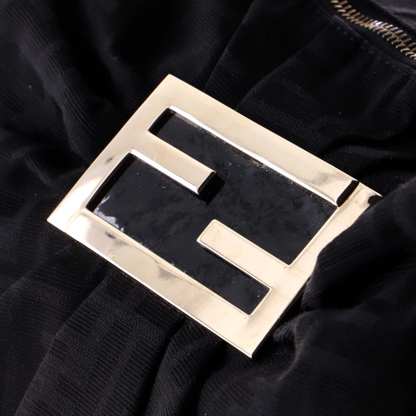 Fendi Mia Hobo Zucca Canvas Large