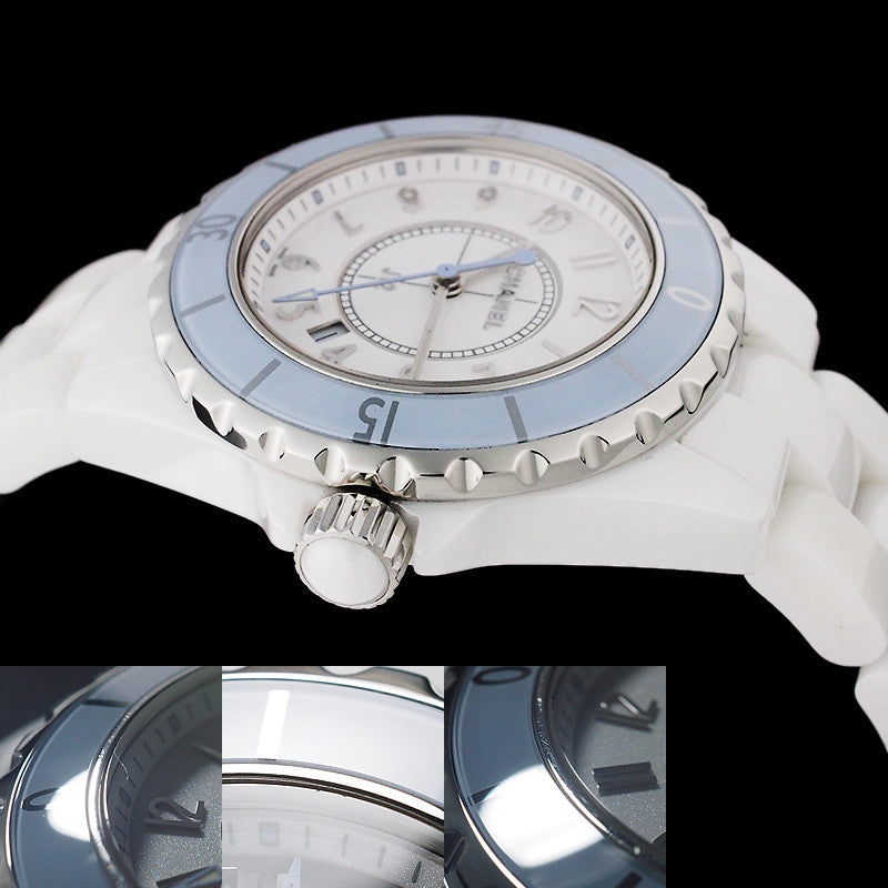 Chanel J12 33Mm Soft Blue 1 H4340 Watch Women