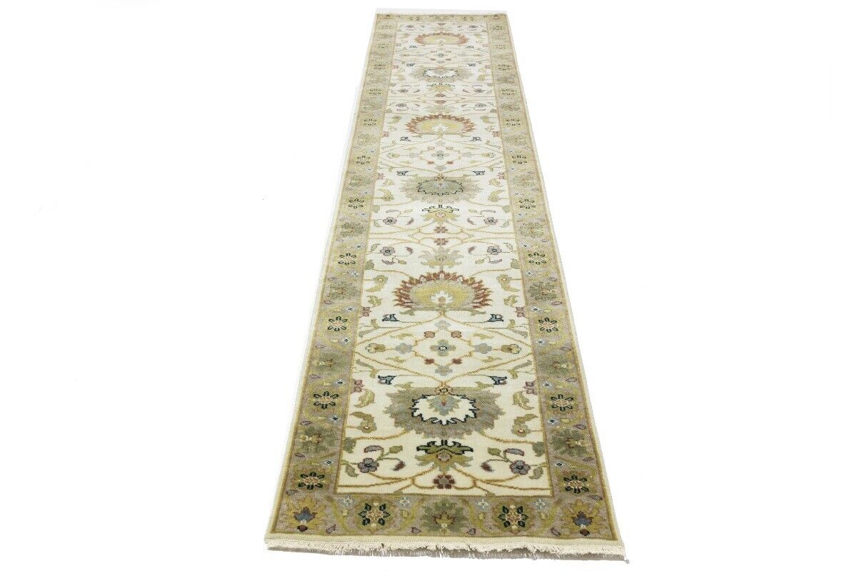 Hand-Knotted Peshawar Chobi Floral Oriental
