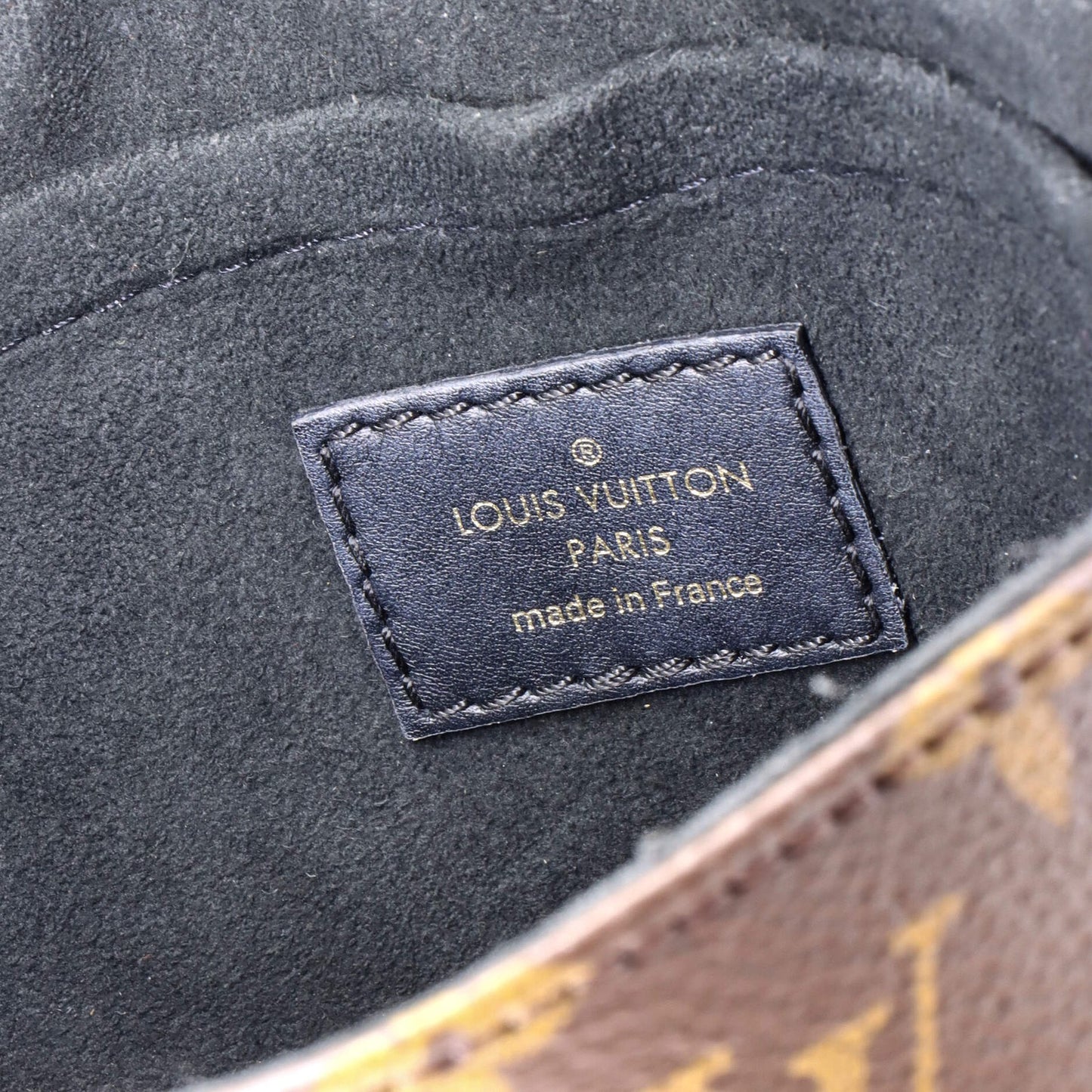 Louis Vuitton Locky Handbag Monogram Canvas With Leather Bb