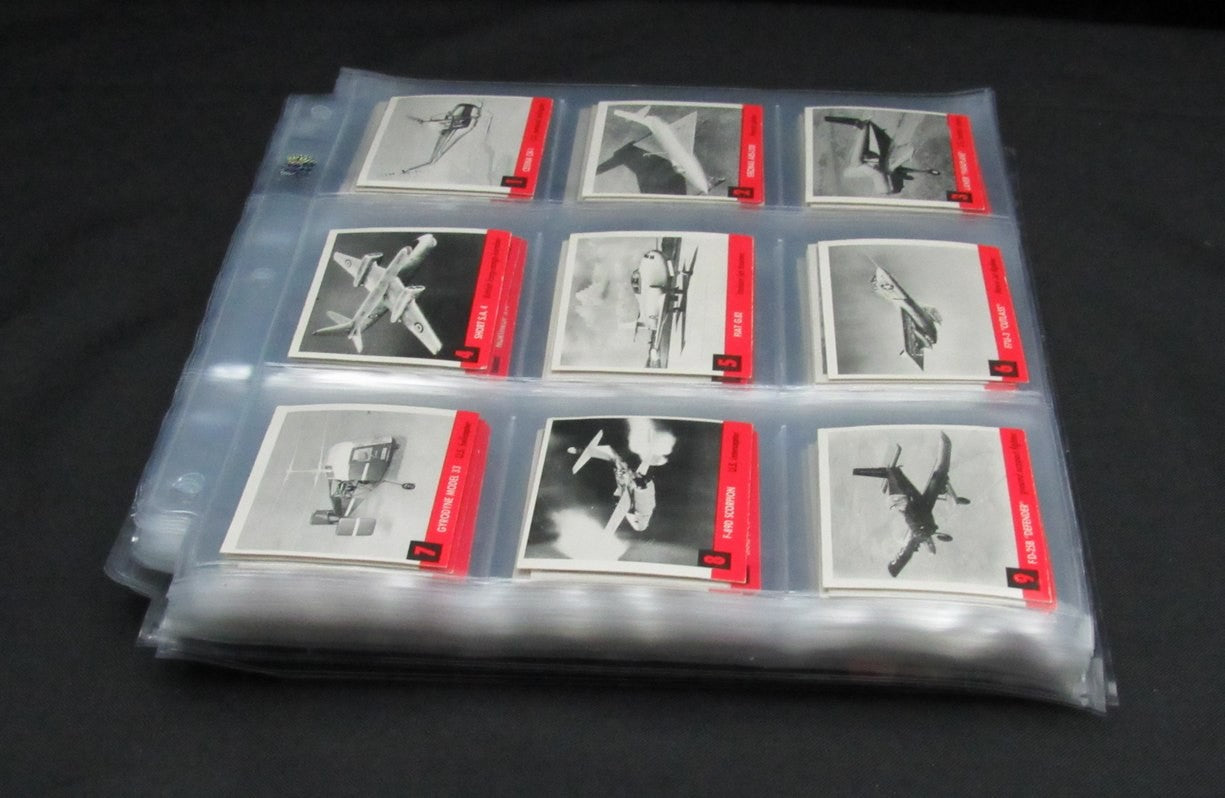 1956 Topps Jets Complete (1-240) Card Set With 2 Albums 195869