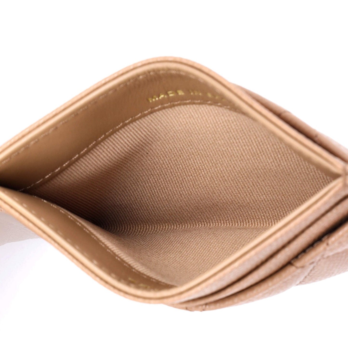 Chanel Classic Card Holder Quilted Caviar