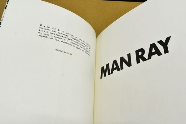 Man Ray Original Serigraph 1973 Limited Ed. 26/150 With Book & Case Filipacchi