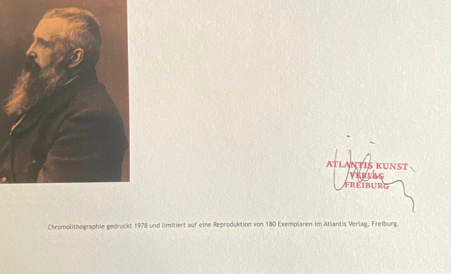 Claude Monet Lithograph Coa Signed Numbered