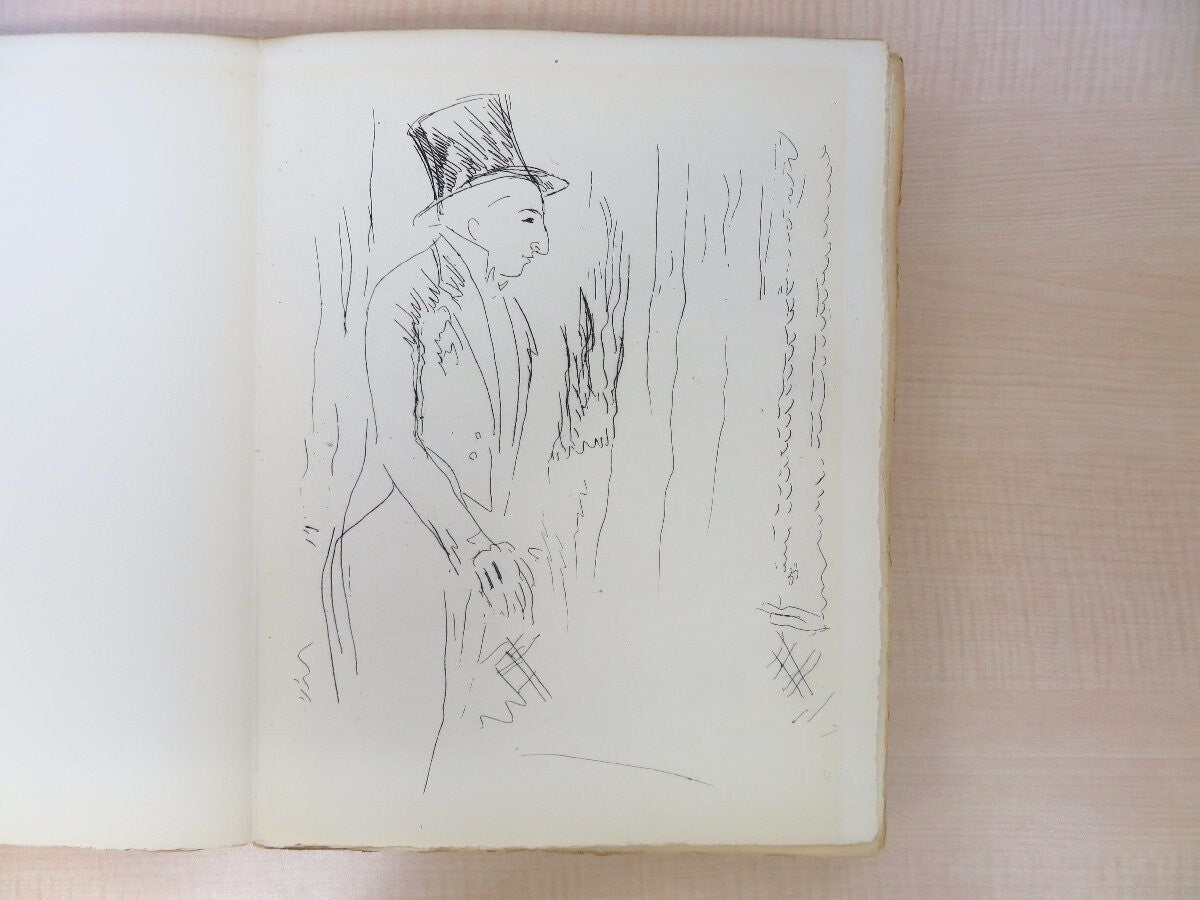 Regis Gignoux & Andre Dunoyer De Segonzac L'Appel Du Clown 1930 1St 30 Etching