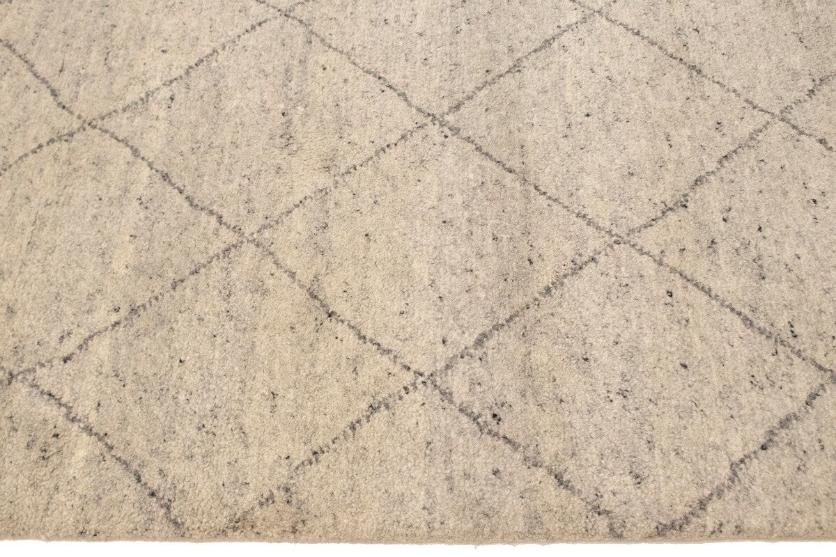 6X9 Ft Handmade Moroccan Oriental Rug Geometric