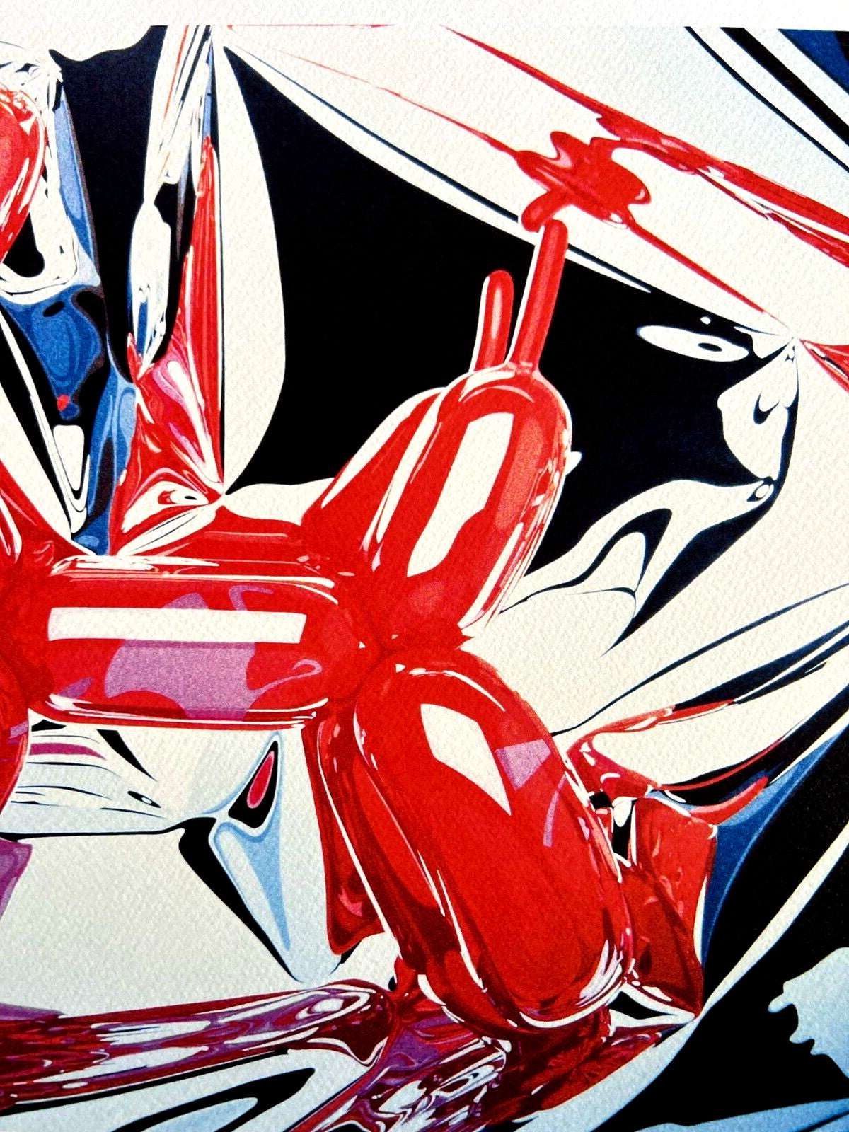 Jeff Koons Lithograph Mori Museum Coa Limited Edition Numbered 200Ex