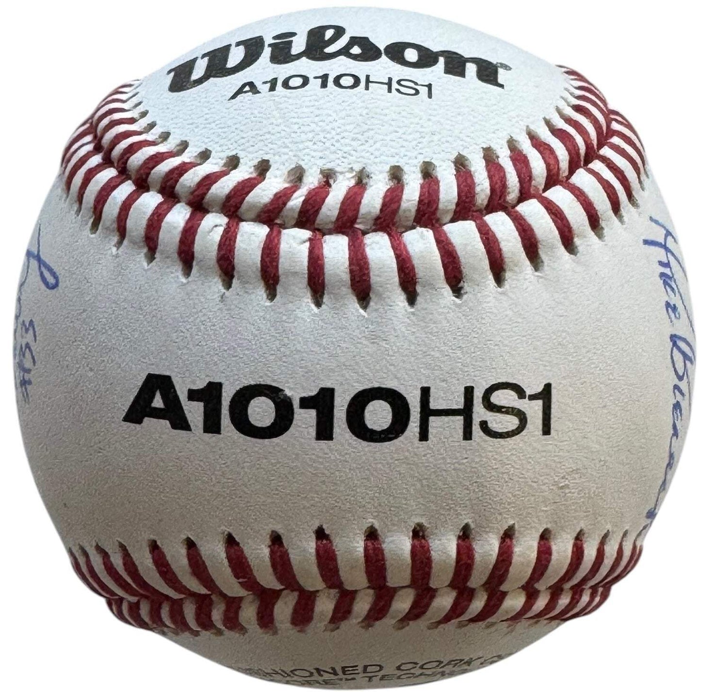 Atlanta Braves Multi Signed Autographed Wilson Baseball