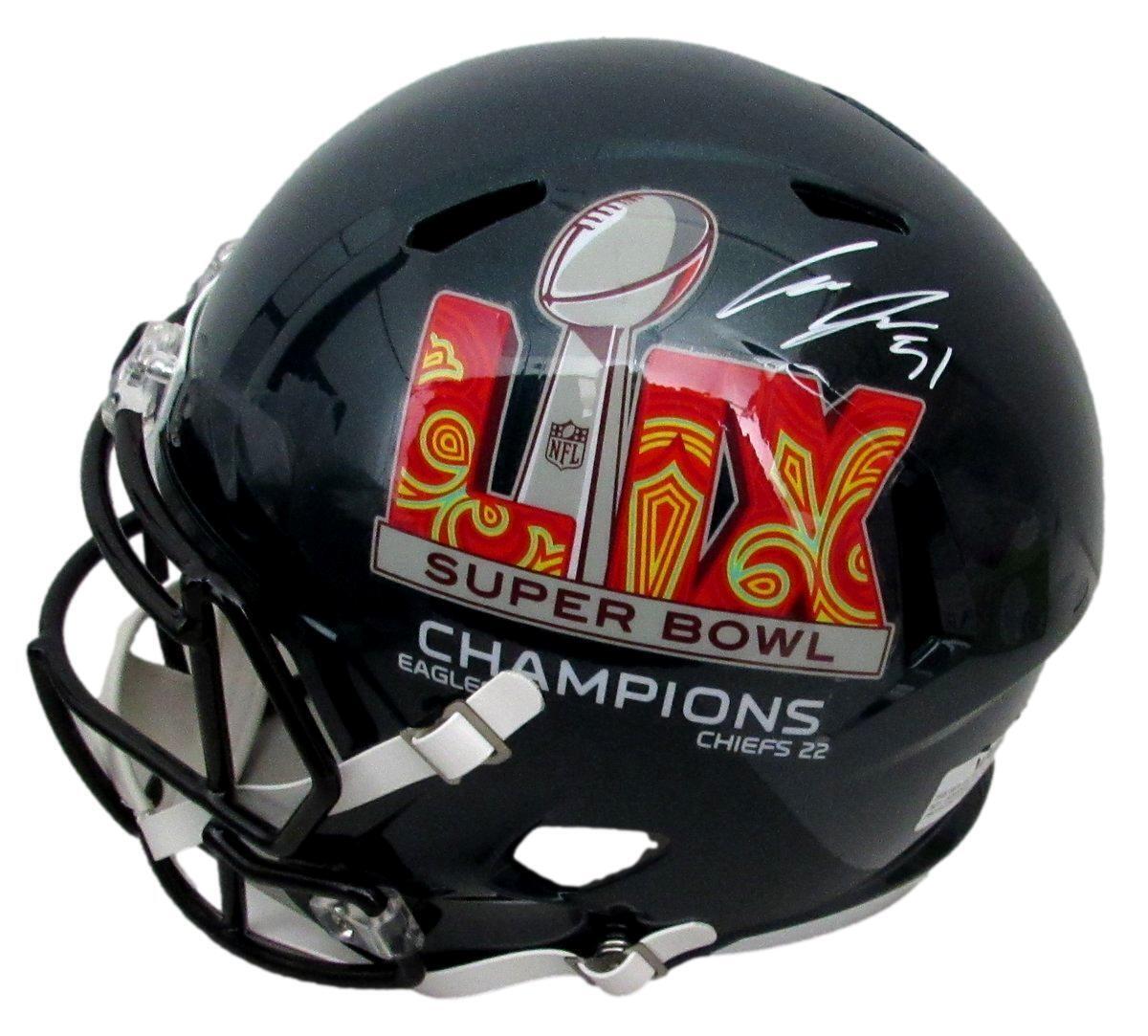 Cam Jurgens Signed Full Size Replica Sb Lix