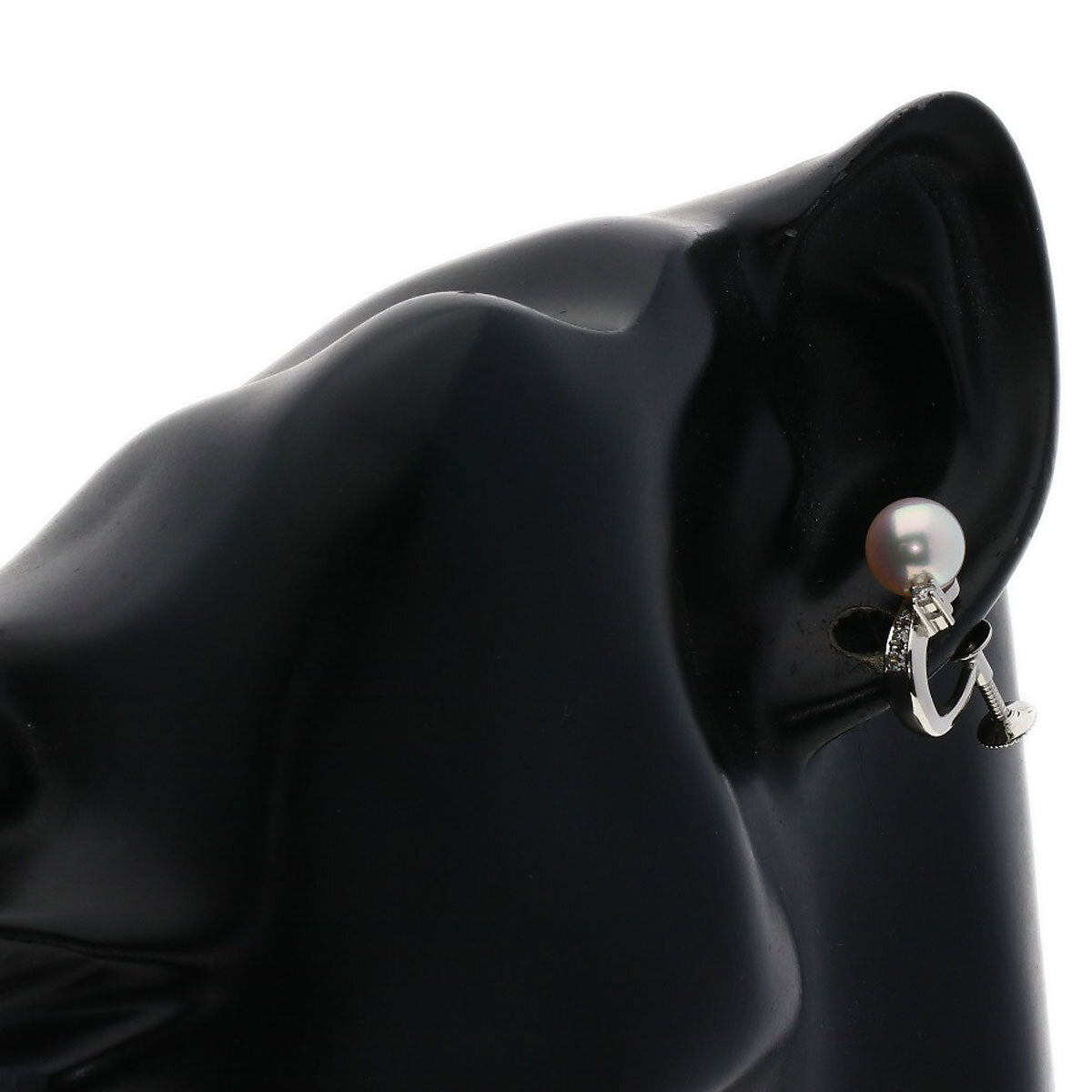 TASAKI Earring Pearl Pearl Diamond Platinum