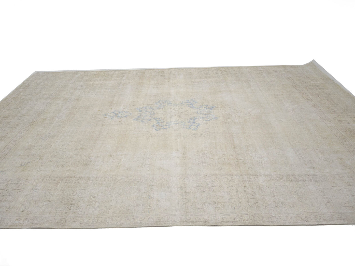 10X13 ft Distressed Vintage Oriental Rug Carpet