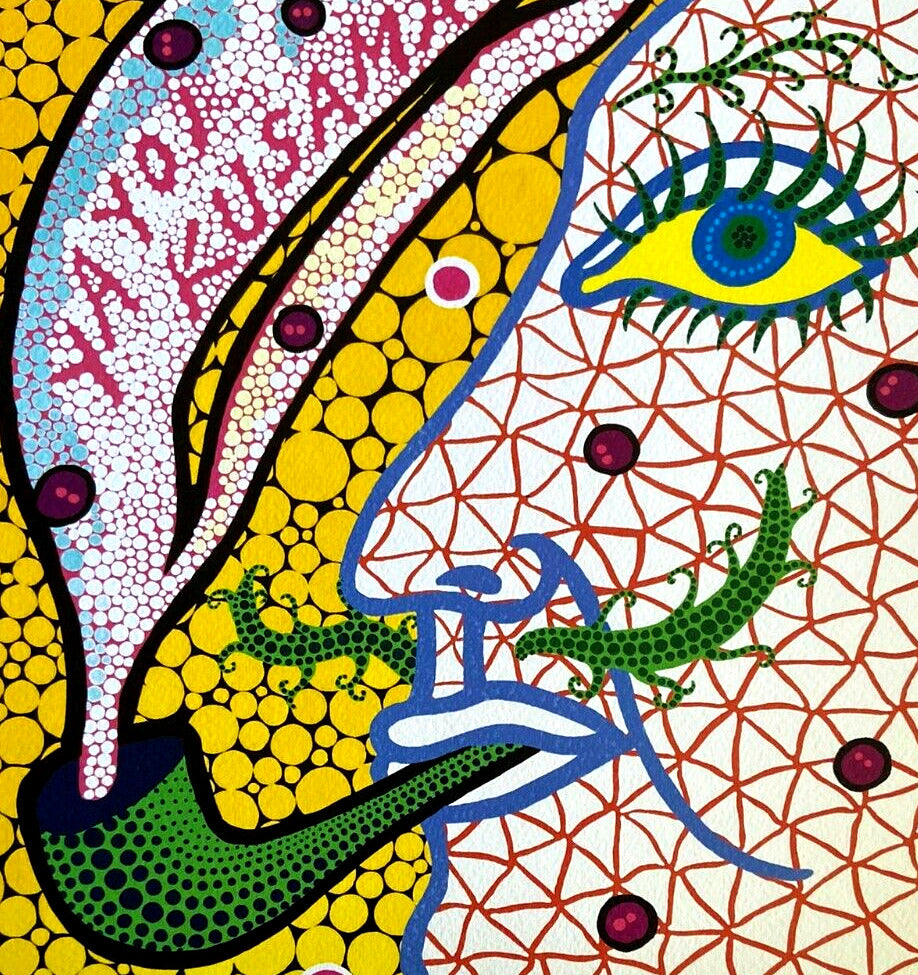 Yayoi Kusama Lithograph: Mori Art Museum Coa
