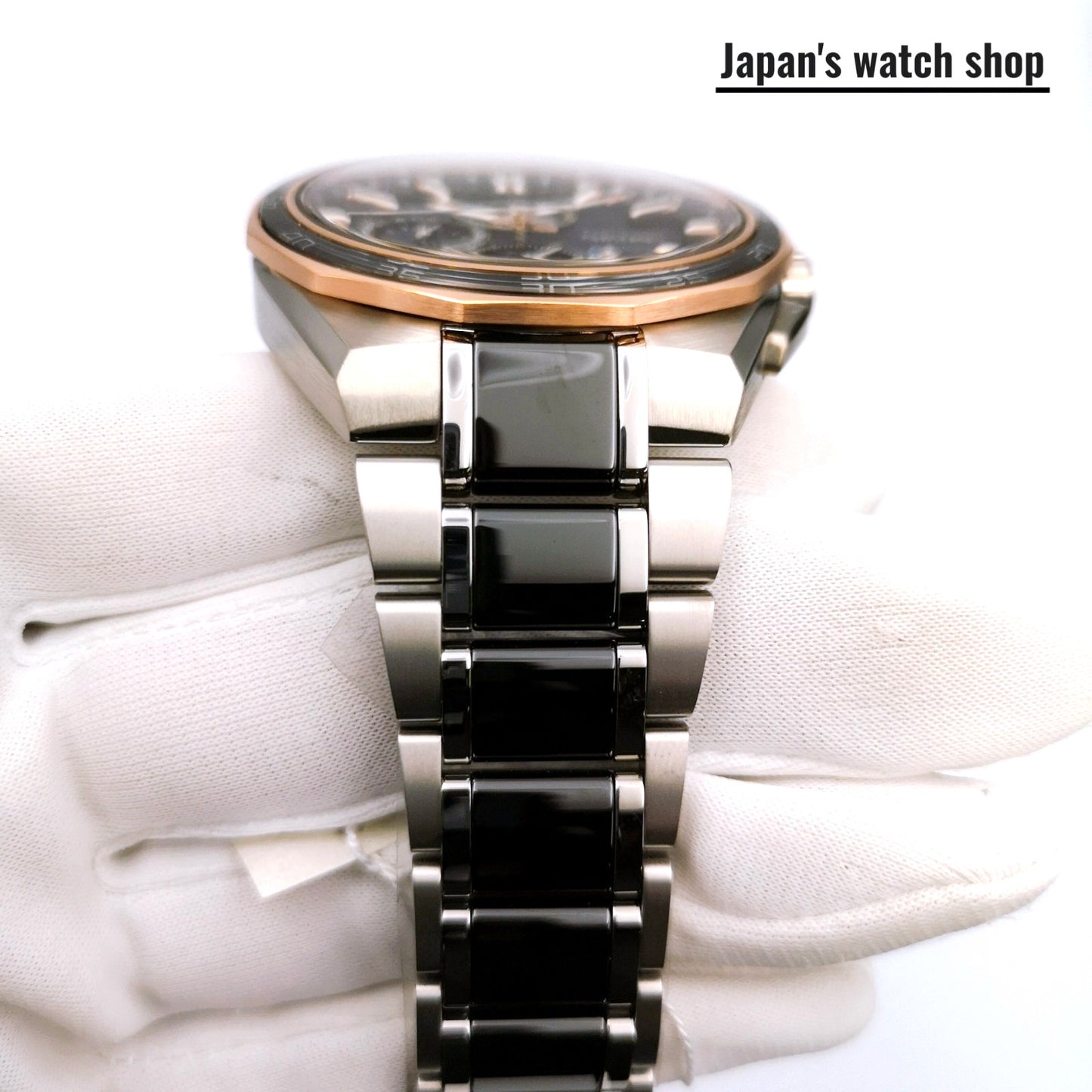 Seiko Astron Sbxc180 Black Gps Solar Titanium Men'S Watch New In Box