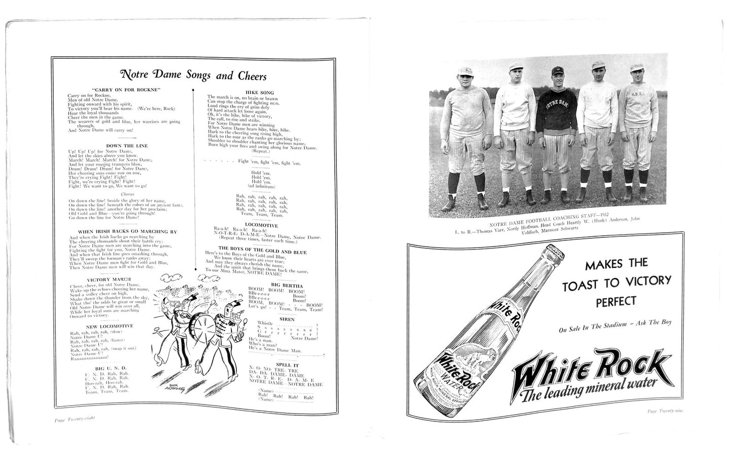 11/26/1932 Army Vs. Notre Dame College Program
