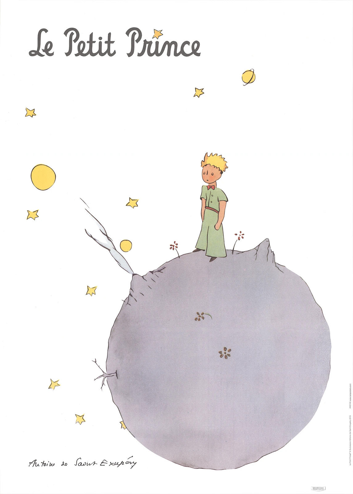 Antoine De Saint Exupery The Little Prince And His Asteroid " Poste
