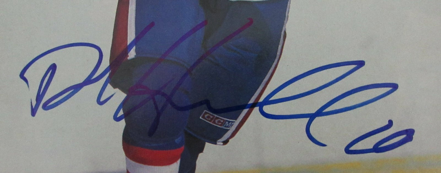 Gretzky, Lemieux + 4 Hofers Multi-Signed Poster Insert (Signed By 6) Beckett