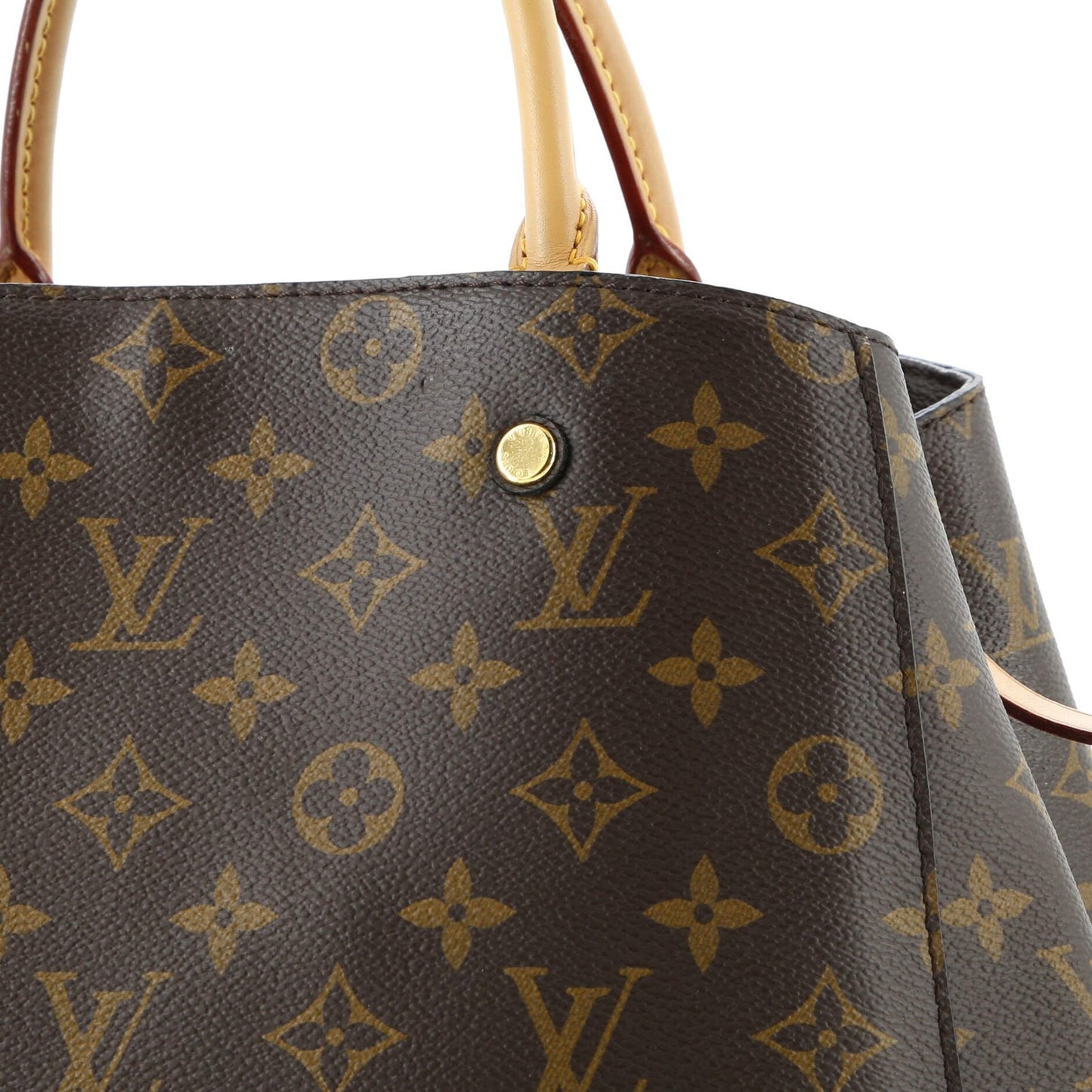 Louis Vuitton Montaigne Handbag Monogram Canvas Mm