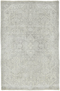 5X8 Muted Colors Antique Distressed 4'7X7'8