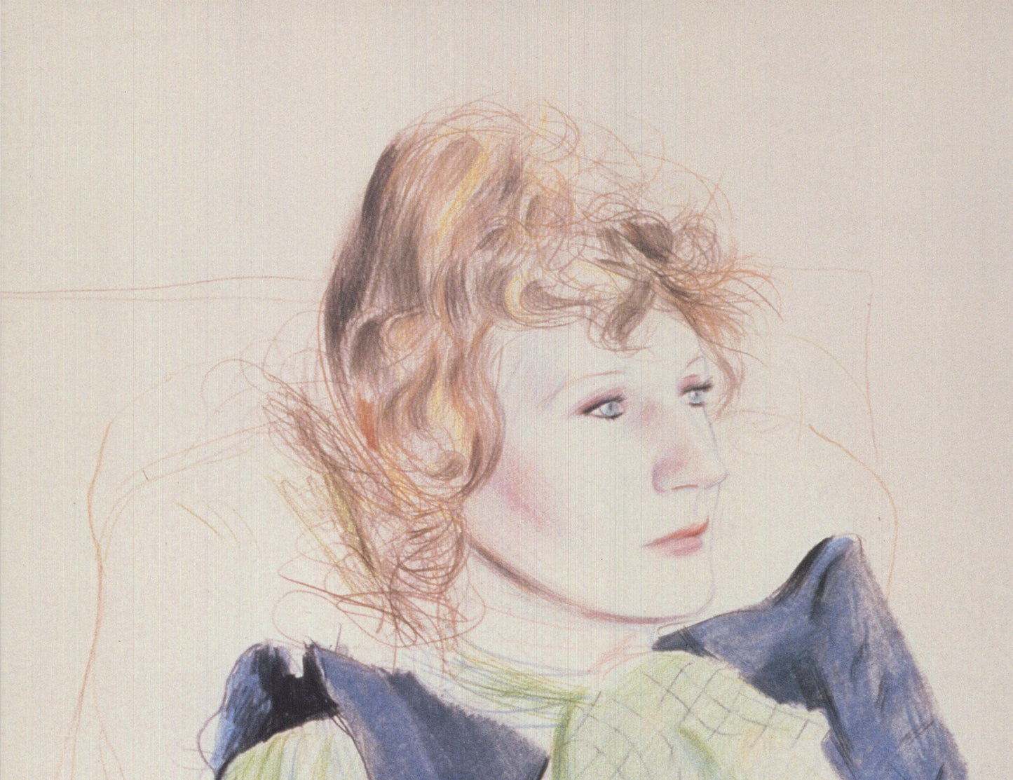 David Hockney Zeichnunger -, A Drawing