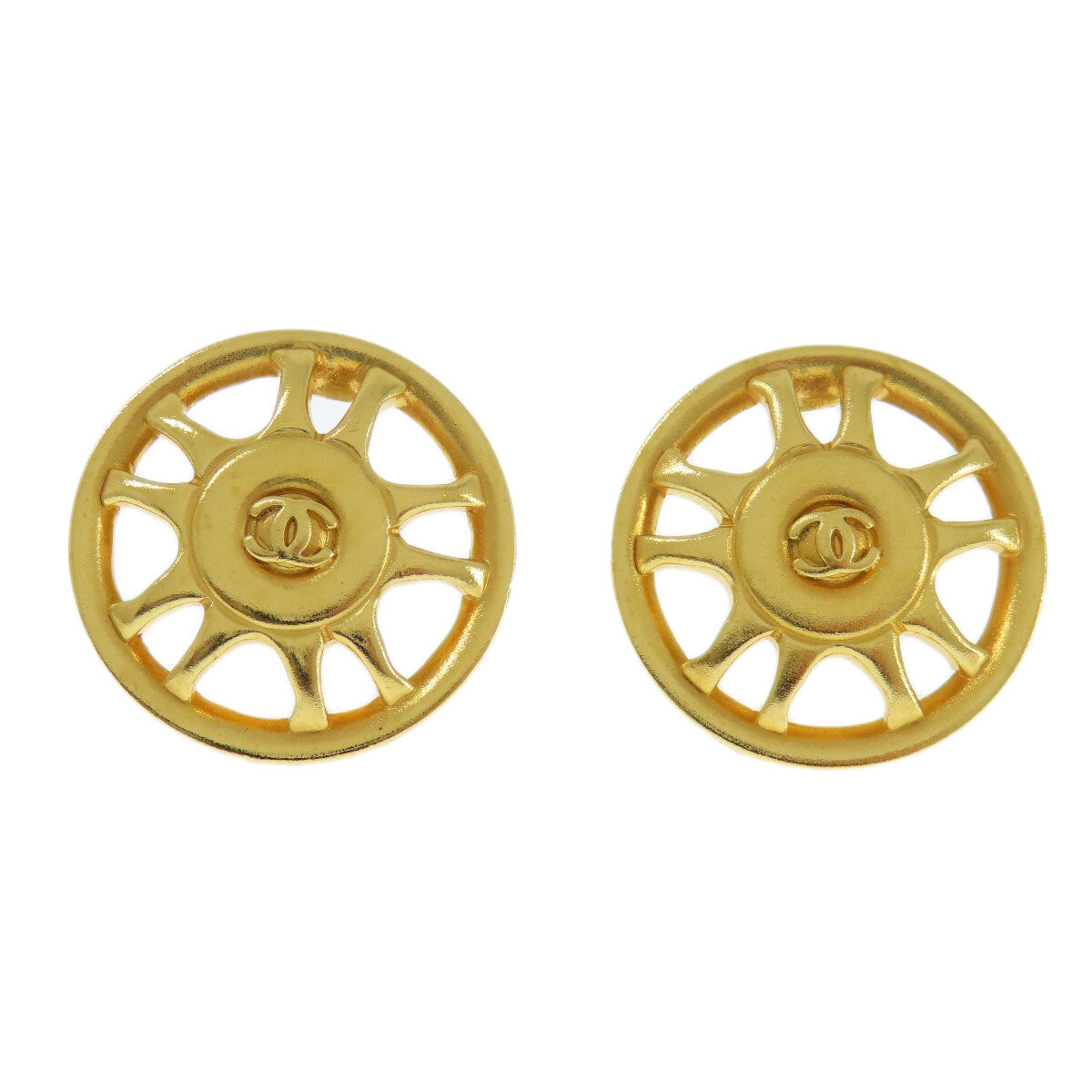 Chanel Earring Coco Mark Metal