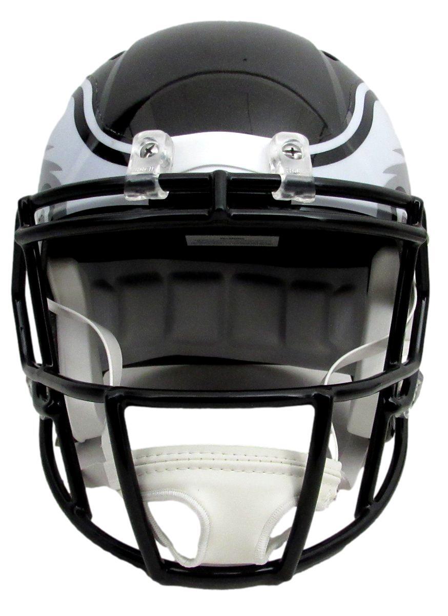 Brian Dawkins Signed Eagles Black Full Size Speed