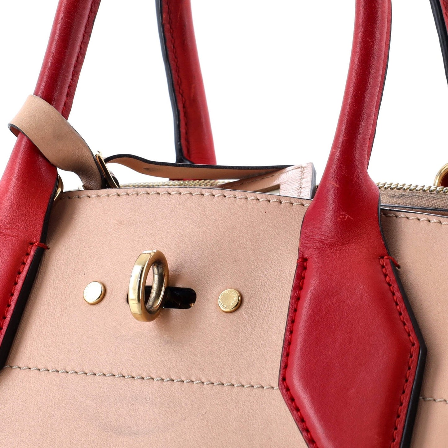 MM Louis Vuitton City Steamer Handbag Leather