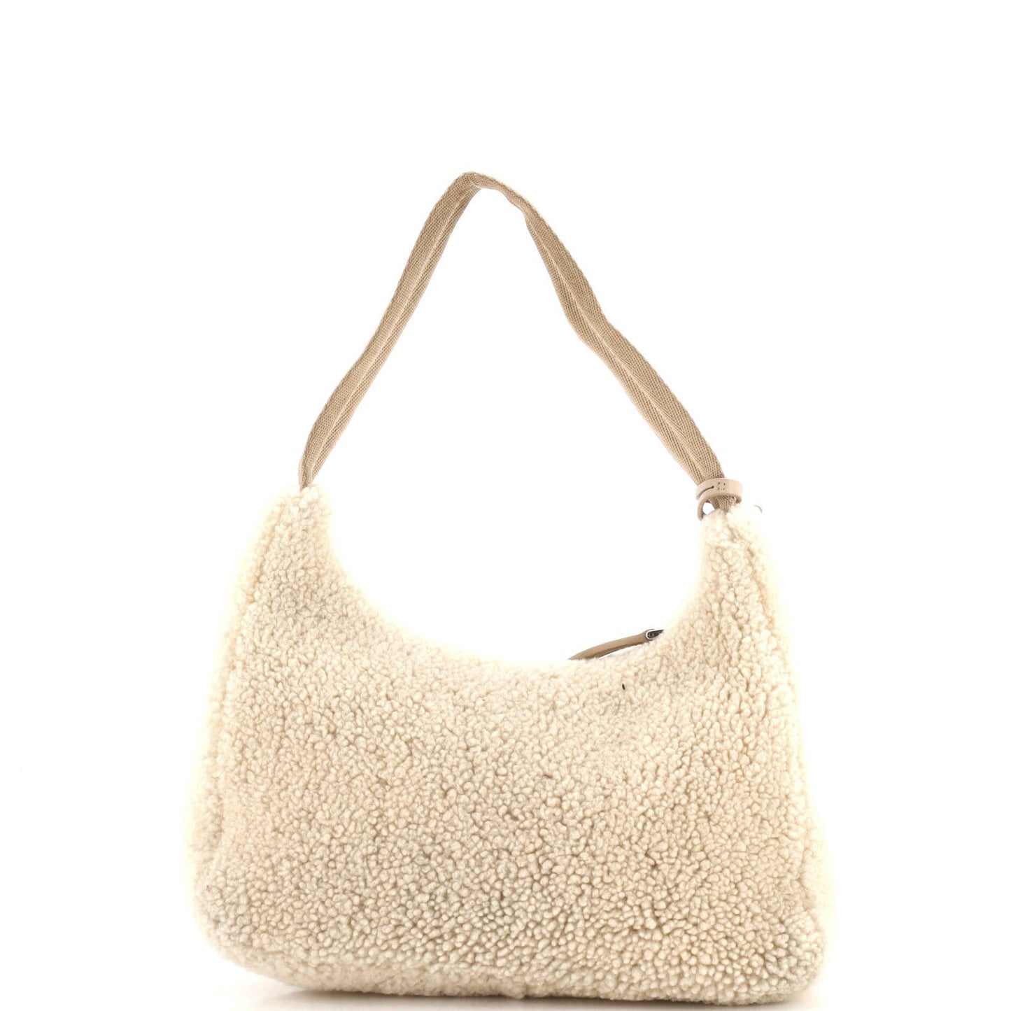 Prada Re-Edition 2000 Hobo Shearling Mini